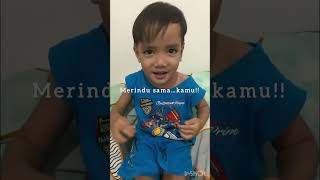 Si bungsu yang suka nyanyi lagu Titi Kamal “Rindu Semalam” walaupun lirik akhir karangan dia 🤣