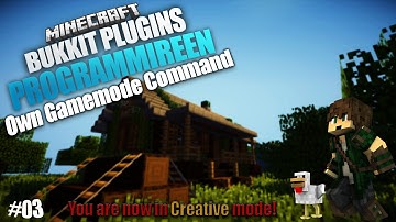 Make your own Gamemode command | Spigot / Bukkit Plugin programmiern 1.9 #03 | [HD] [DE/GER] [EN]