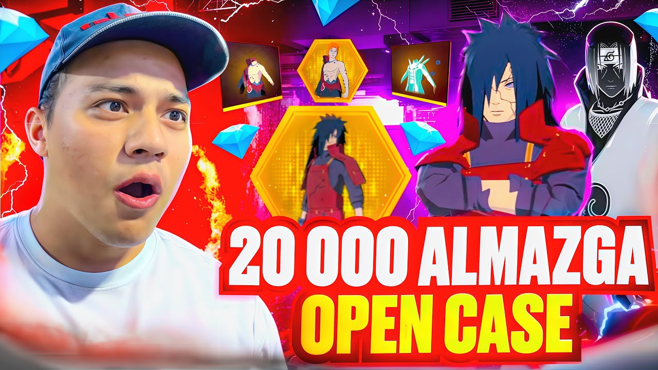 20 000 ALMAZGA💎 OPEN CASE 🤩🤩 BUNAQA OMADLISI BOMAGAN / AKKAUNT PROKACHKA FREE FIRE 