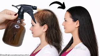 Spray it on your hair for just 2 days,🌾and your hair will grow 3 times faster /  hair growth tips