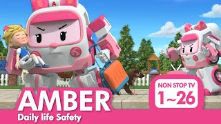 [Seri Keselamatan Hidup Amber] Episode Lengkap│1~26 Episode│2 Jam│Robocar POLI TV Bahasa Indonesia