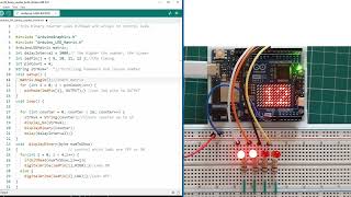 arduino R4 lesson 5  HW 2 binary counter