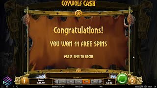 Coywolf Cash Slot - MASSIVE win