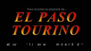 Playback du pasodoble "EL PASO TOURINO" composition E.Rolland, J.Richard et P.Louvin