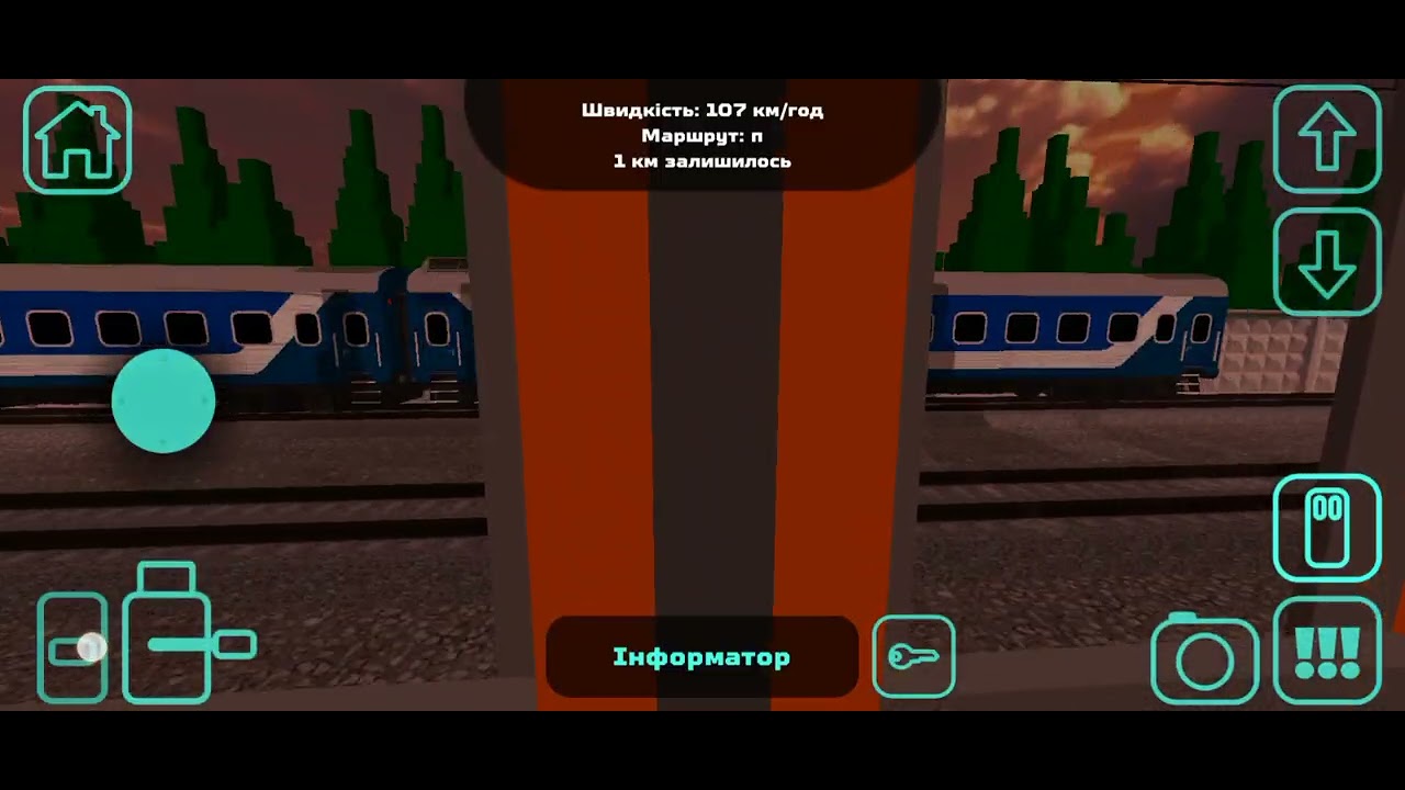 Mark17 їде на електропоїзді ЄР9М з Києва у Святошин 