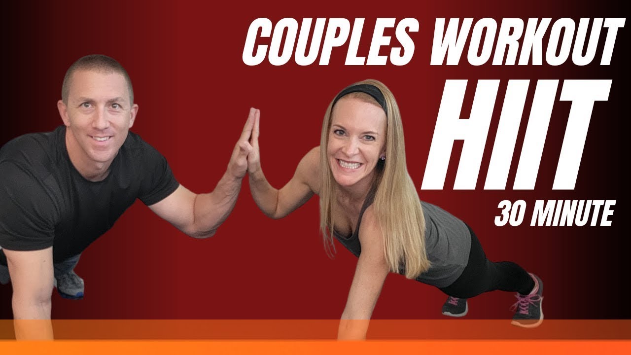 30-Minute Couples Full Body Cardio HIIT Workout