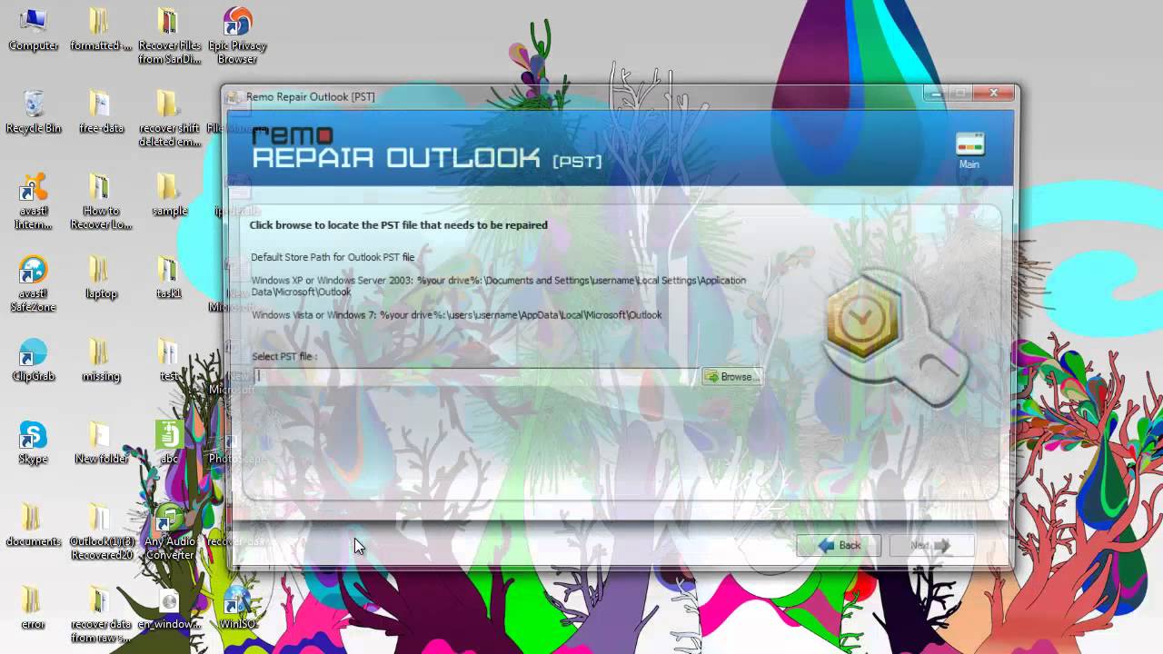Recover Shift Deleted Emails from Outlook 2007 - YouTube