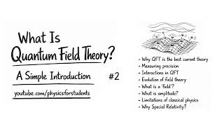 Introduction to Quantum Field Theory | Quantum Field Theory Lectures | Quantum Field Theory