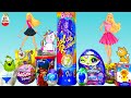 СЮРПРИЗ MIX Unboxing! Barbie Color Reveal, HATCHIMALS, Fairy Unicorn Squad, Surprise unboxing