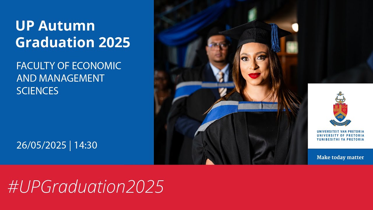 UP Autumn Graduation | 26 May 2025 - 14:30 - YouTube