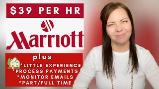 Marriott is HIring Remote plus Little Experience Work From Home Jobs 2026