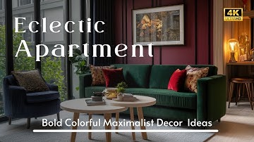 Bold Maximalist Decor: Transform Your Small Apartment with Colorful, Eclectic Design Ideas