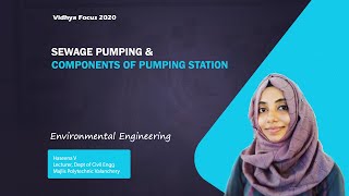 SEWAGE PUMPING & COMPONENTS OF PUMPING STATION, PART 43,ENVIRONMENTAL ENGINEERING