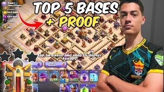 PROOF 6200+ GLOBAL TOP 5 TH16 LEGEND LEAGUE BASES LINKS | TH16 RING BASE LINK | TH16 WAR BASES LINK