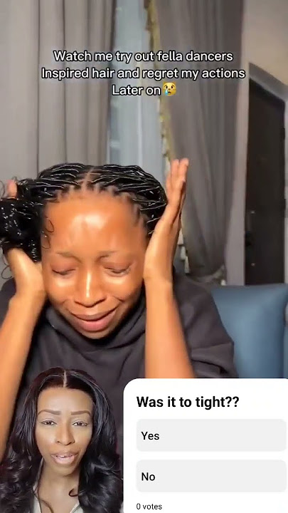 Hairdresser Reacts To Tight Braids #hairdresser #reaction #haircare #hair #braids #naturalhair