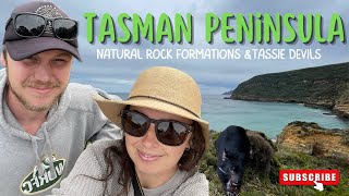 TASMAN PENINSULA | NATURAL ROCK FORAMATIONS | TASSIE DEVIL by THE OUTBACK NOMADS 78 views 1 year ago 6 minutes, 58 seconds