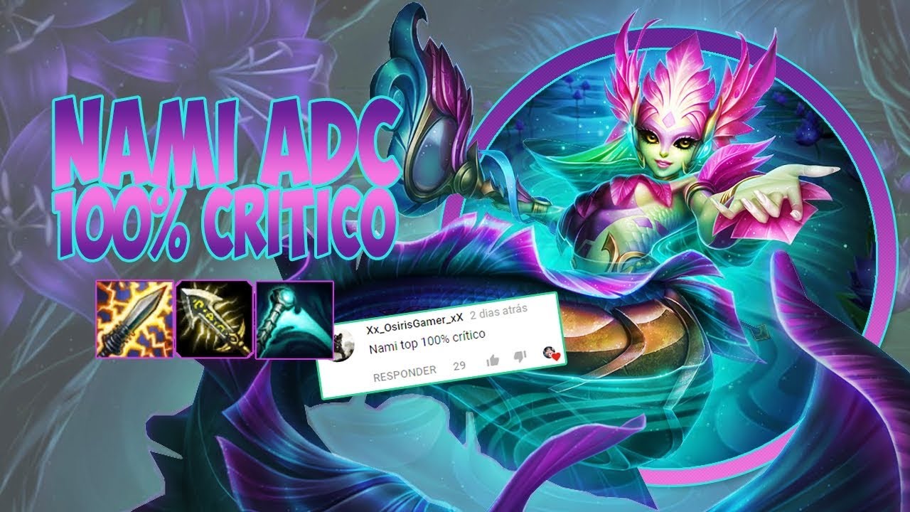 lol dolls META É O CARVALHO! #111 - NAMI ADC FULL CRITICO! - DEU MUITO BOM ATÉ QUE...