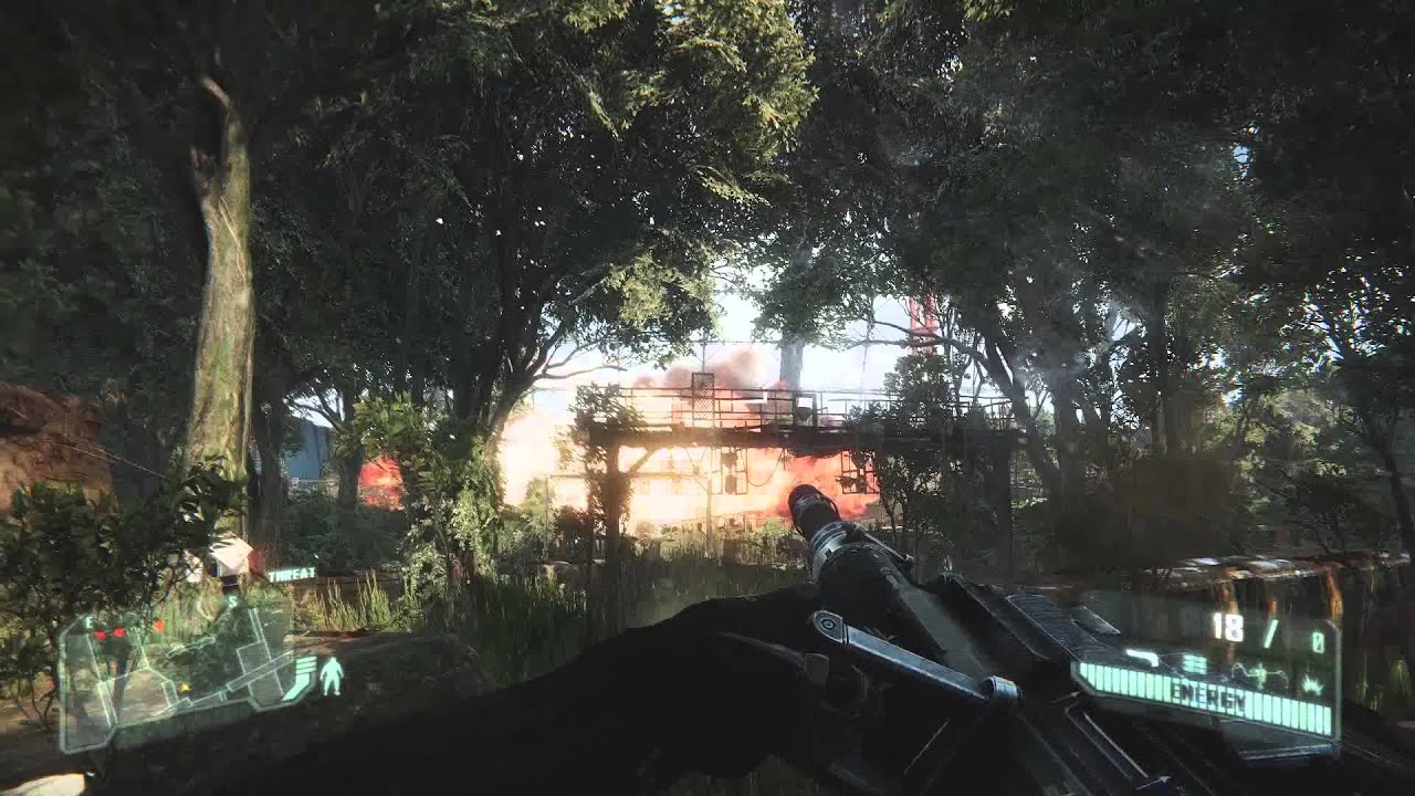 Видео Crysis 3 - видео геймплея уровня «Fields»