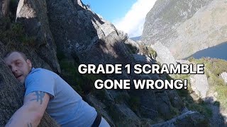 Panic On Tryfan Grade 1 Scramble Gone Wrong Snowdonia, Wales