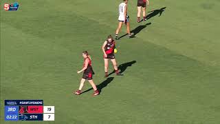Round 6 Statewide Super Women's League Highlights - West v South