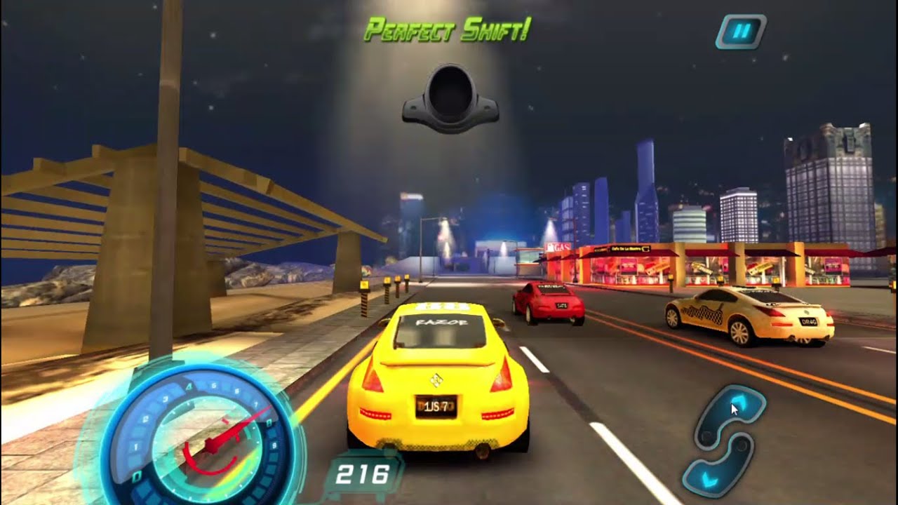 Drag Racing 3D Game Play Race No.3 (Track No.3) - YouTube