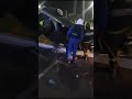 Спасатели работают на ДТП на улице Магистральной, 24.10.23