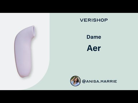 sex toy display Dame Aer Review