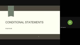 BRANCHING STATEMENTS IN PYTHON