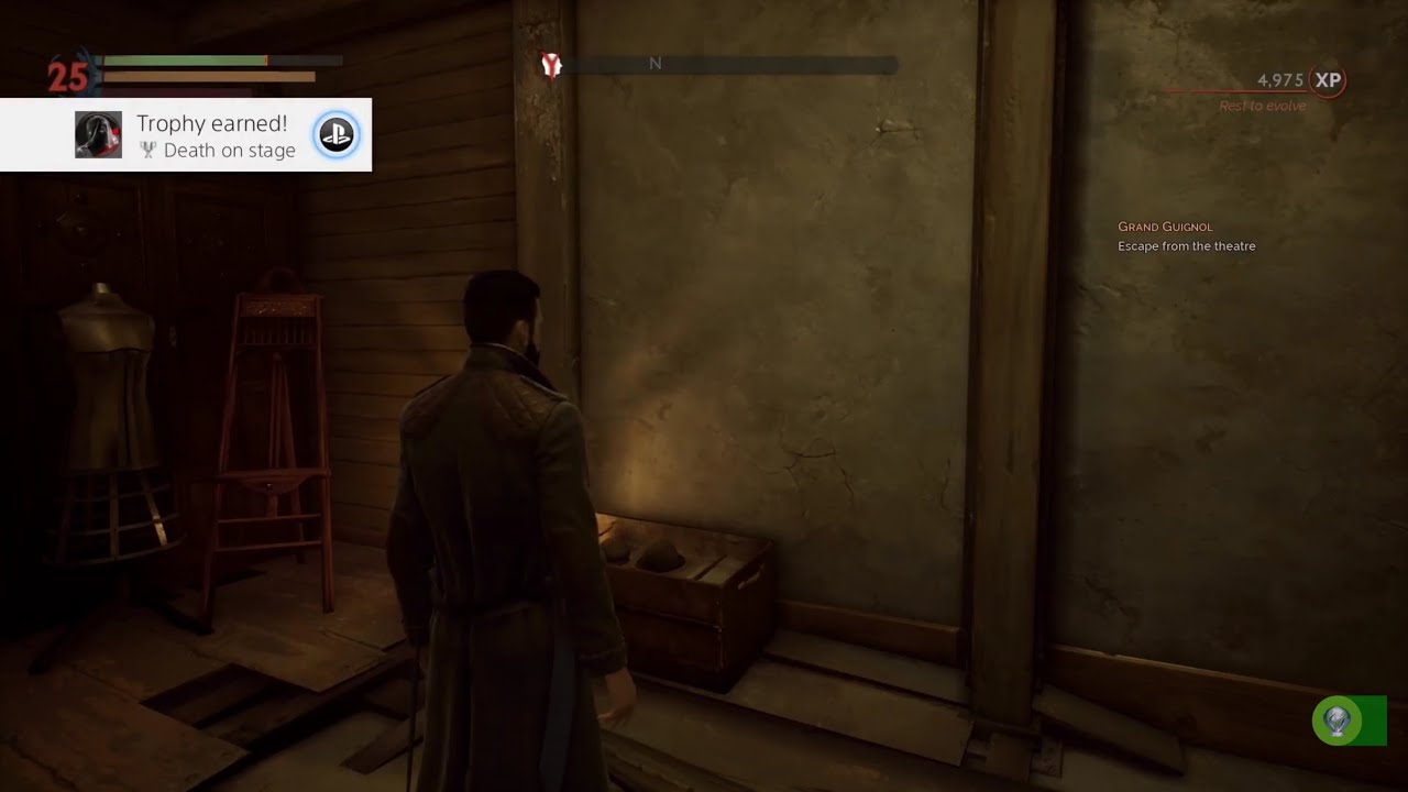 Vampyr - How to unlock Death on stage (Not even once) Trophy / Achievement