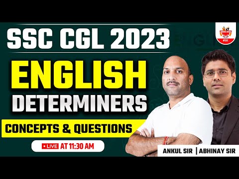 SSC CGL 2023 | English By Ankul Sir