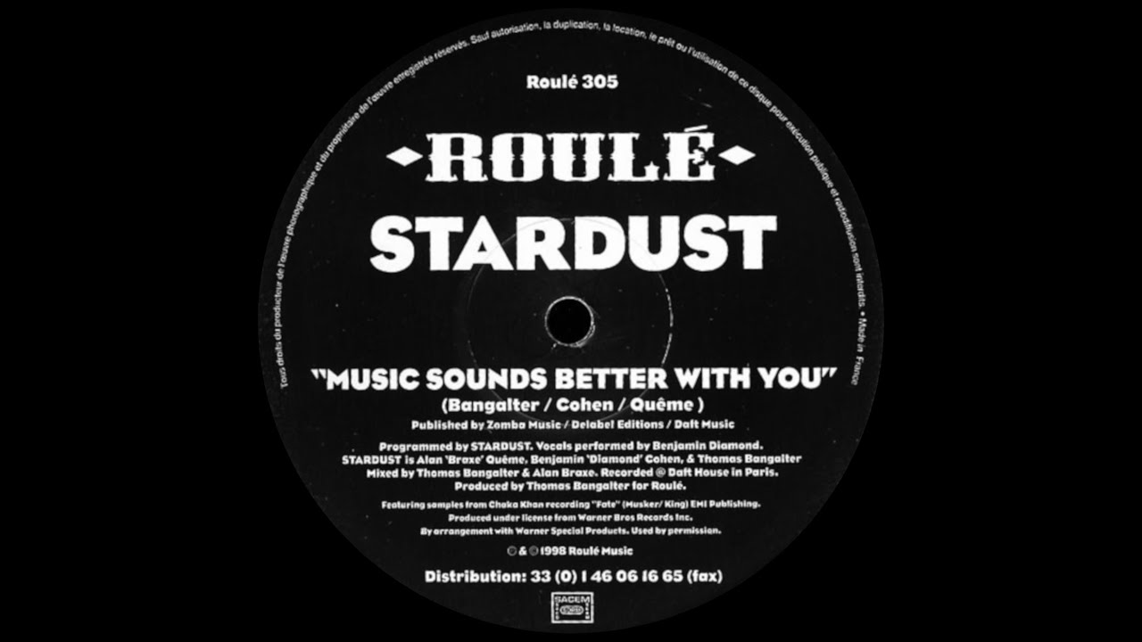 Stardust - Music Sounds Better With You (Original Mix) - YouTube