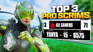 SACAMOS TOP 3 CON DOBLE WIN EN SCRIMS DE PRO LEAGUE🔥- YANYA