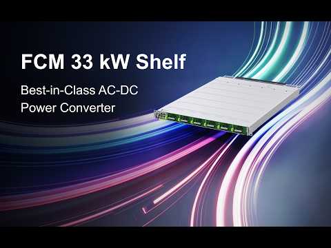 FCM 33 kW Shelf - AC-DC Power Converter