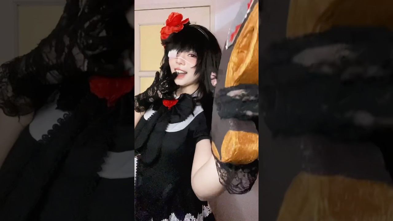 Gothic Kurumi 🎀 #kurumitokisaki #datealive #gothic #cosplay
