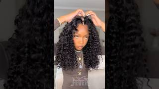 Beginner-Friendly Flip Over with Half Wig | Glueless, Quick &amp; Natural @nellyynel #wigfever #halfwig