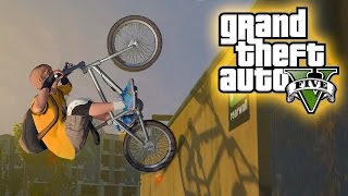 GTA 5 INSANE BMX STUNT MONTAGE! (GTA V Stunts)