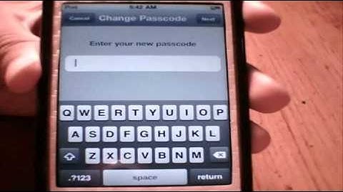 how to get letterd passcode for iPhone/iPod touch (no jailbreak)