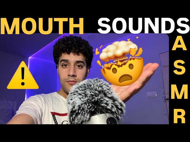 Fast ASMR mouth sounds || tingles