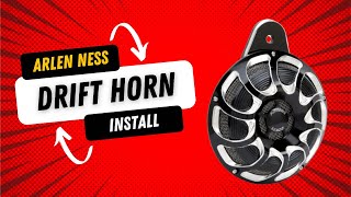 How To Install Arlen Ness Drift Horn &amp; Review