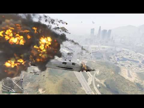 GTA 5: КОРАБЛЬ ПРИШЕЛЬЦЕВ НАПАЛ НА ЛОС-САНТОС! КОНЕЦ СВЕТА ГТА 5 - РЕАЛЬНАЯ ЖИЗНЬ ГТА 5
