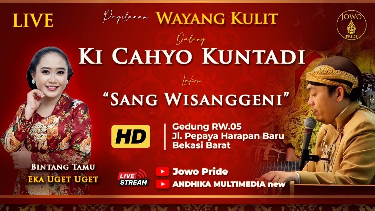 🔴Sang Wisanggeni - Wayang Kulit Ki Cahyo Kuntadi BT Eka Uget Uget | Kota Bekasi