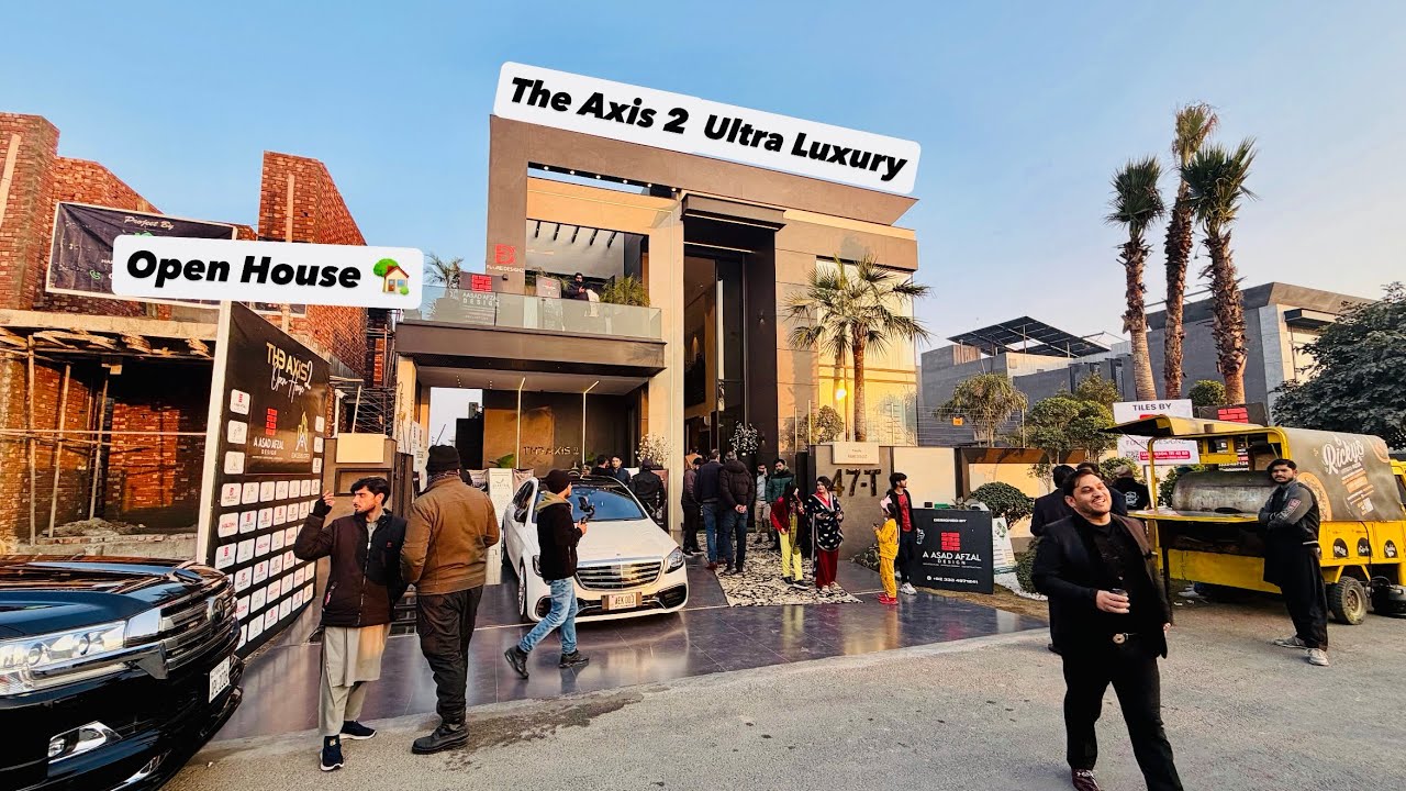 Inside PKR 18 crore full furnished ultra luxury The Axis 2 in DHA phase 7 Lahore
