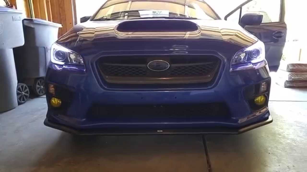 Morimoto Switchback LED Strips in a 2015 WRX C-Light