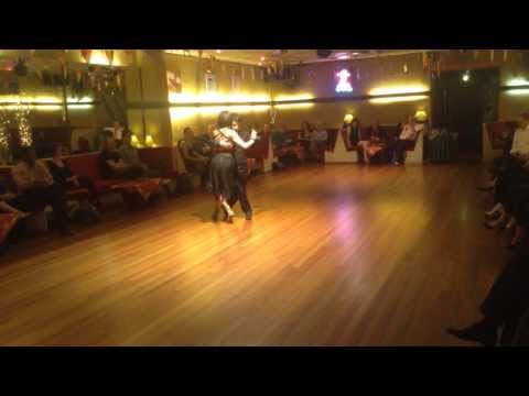 Matteo Manferdini and Silvia Mezzasoma in Milonga Firulete, Den Haag, February 1st 2014 (3)