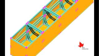 Modular Multifunctional ISO Pontoon/Barge 3D Model Concept