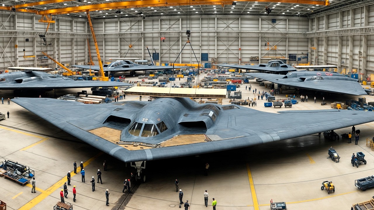How Secret Composites Are Forged Into an Invisible Flying Wing | Inside ...