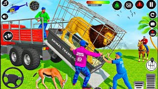 US Animal Cargo Truck Driving Game 3D - Animal Transport Cargo Truck 2024 - Android Gameplay screenshot 1