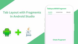 Android Tablayout with Fragments | Tablayout in Android studio java