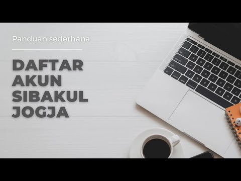 Cara membuat akun Sibakul Jogja mudah dan cepat menggunakan HP Android