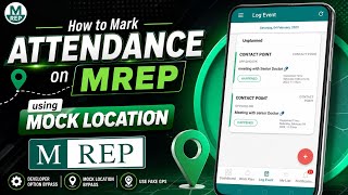 M REP How to Mark Attendance Attendance on MREP using Mock Location App screenshot 3